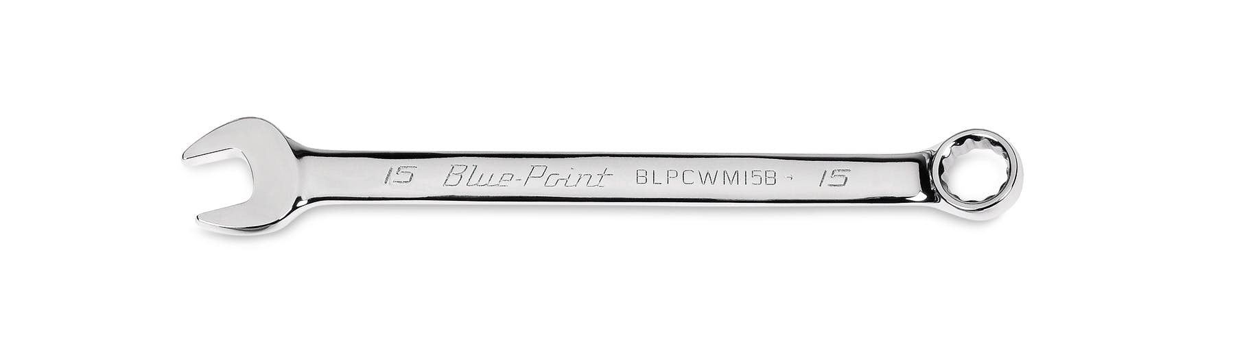 15 mm 12-Point Metric Combination Wrench (Blue-Point®) | BLPCWM15B 15 mm 12-Point Metric Combination Wrench (Blue-Point®) | BLPCWM15B